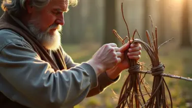 Jak na pletení pomlázky z 8 prutů: podrobný návod