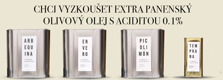 Různé značky extra panenského olivového oleje