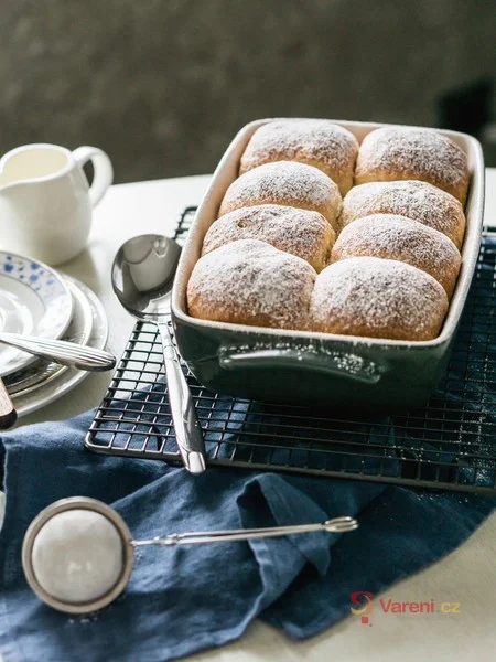 Tvarohové buchty recept na přípravu krok za krokem
