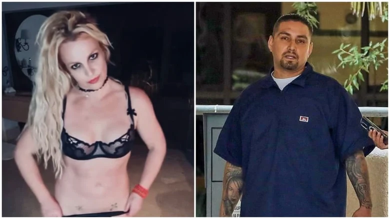 Britney Spears a její manžel v jednotlivých fotografiích