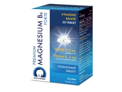 Balíček hořčíku s vitamínem B pro doplnění minerálů