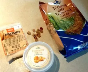Ingredience pro třešňovou marmeládu bez chemie