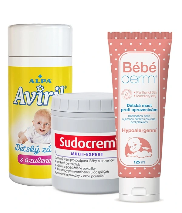 Produkty proti opruzeninám u dětí