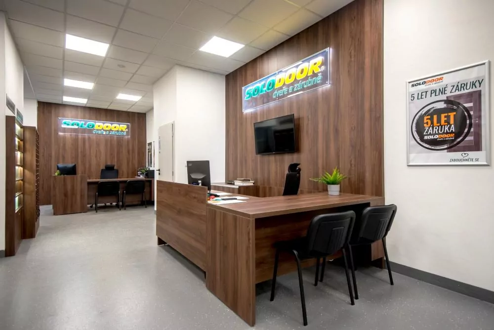 Recepce firmy SOLODOOR pro vchodové dveře