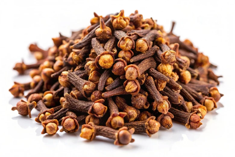Dried cloves pile