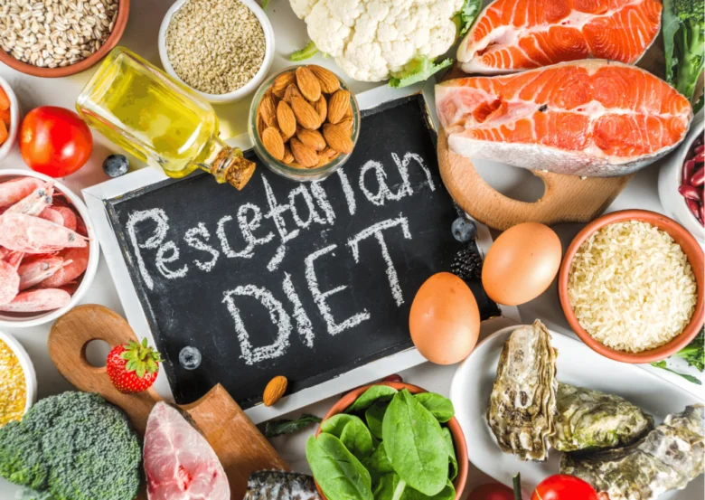 Pescetarian diet foods